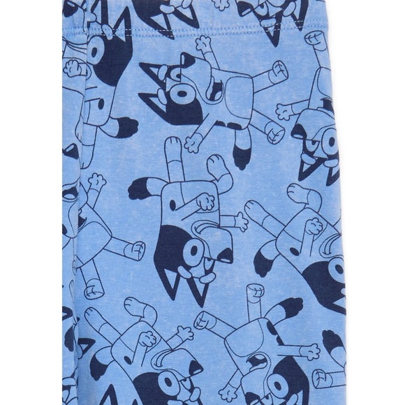 Girl’s Bluey Leggings in Vita Blue by BBC studios- little girls size L (10-12) - Picture 9 of 10
